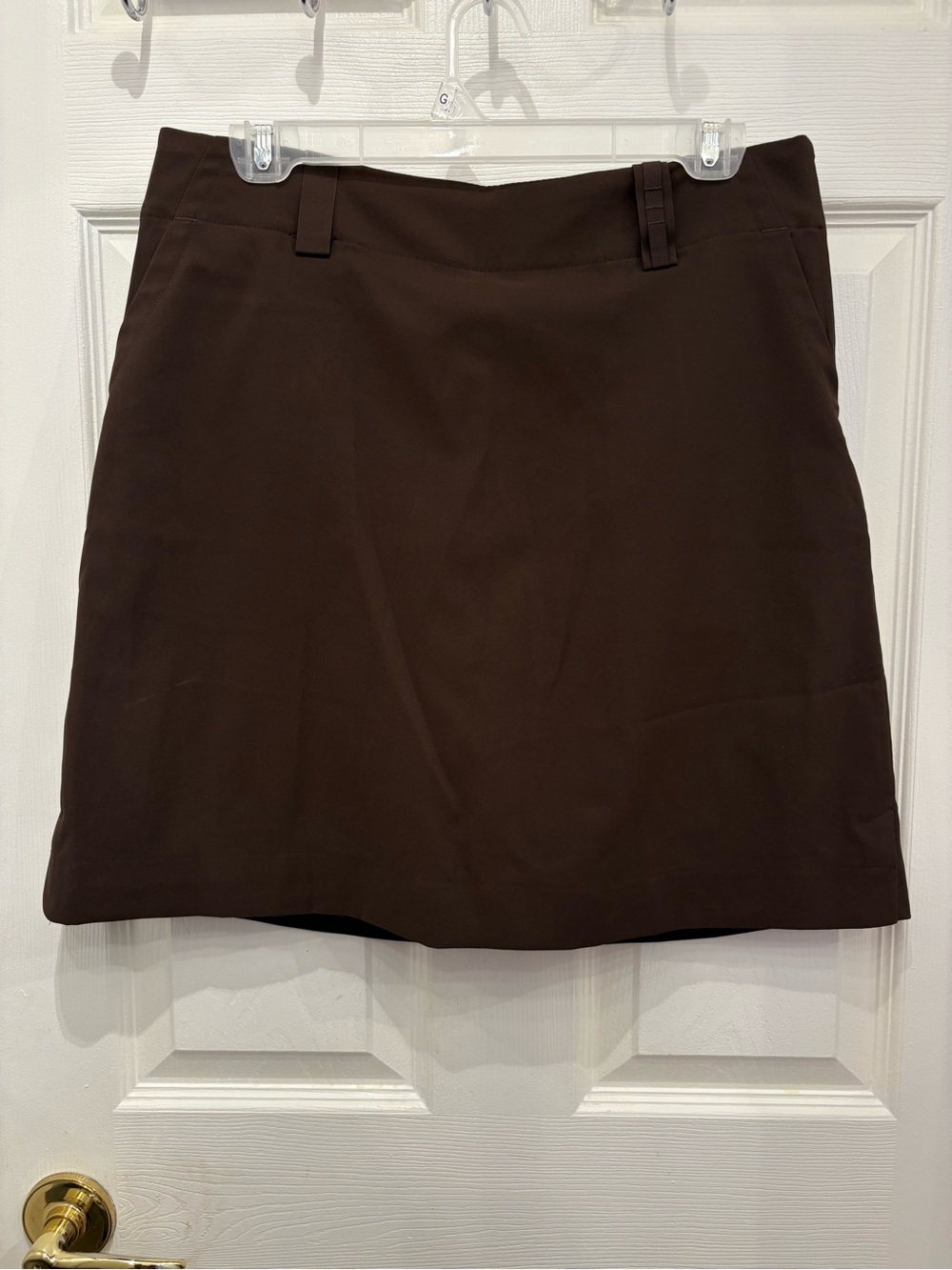 NIKE Golf Chocolate Brown Skort